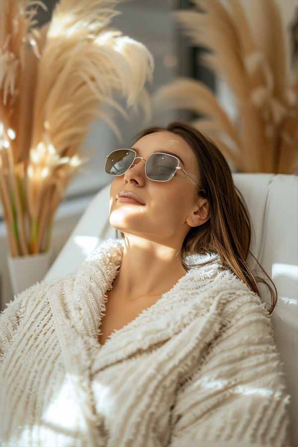 A woman from New Albany, Ohio going to an aesthetic spa called Saveskin Medi Spa